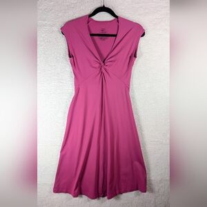 Patagonia Bandha  Pink Midi Dress